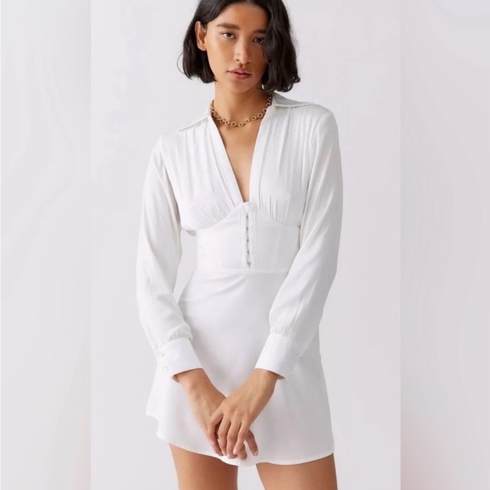 NWOT Urban Outfitters Collared Shirt Dress